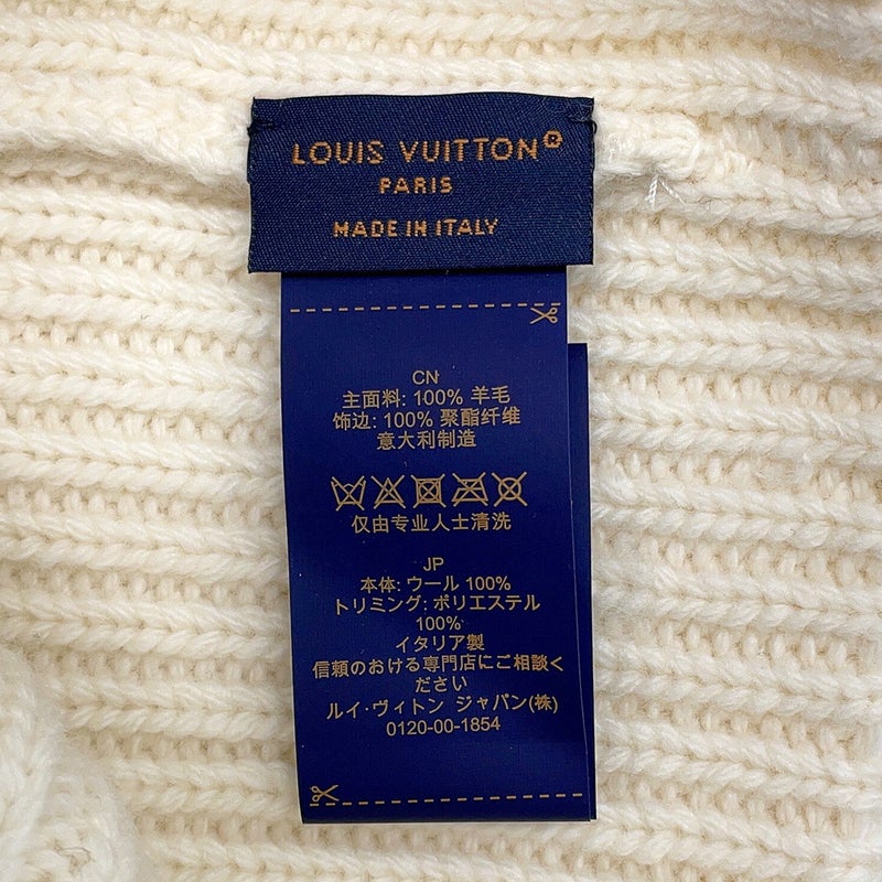 ルイヴィトン ニット帽 ビーニー・LV ヘッドライン ウール M77873 LOUIS VUITTON 帽子