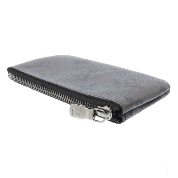 新品 ルイヴィトン コインケース モノグラム・エクリプス/モノグラム・エクリプス リバース ポシェット・クレ M80905 メンズ 黒 ブラック