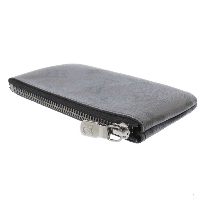 新品 ルイヴィトン コインケース モノグラム・エクリプス/モノグラム・エクリプス リバース ポシェット・クレ M80905 メンズ 黒 ブラック