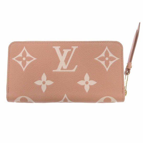 ルイヴィトン 長財布 バイカラーモノグラム・アンプラント ジッピー・ウォレット M81645 ヴィトン 財布