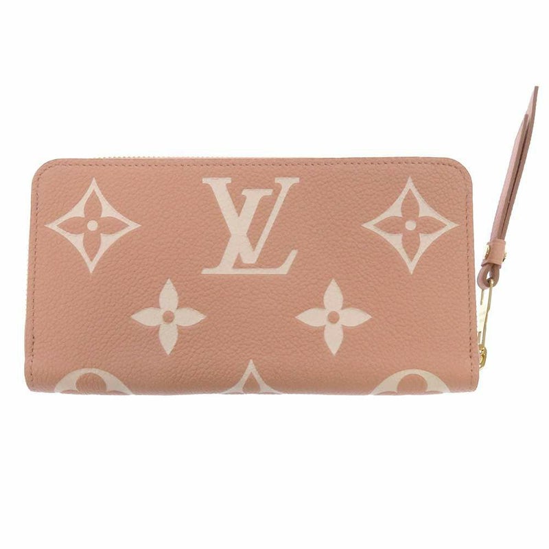 ルイヴィトン 長財布 バイカラーモノグラム・アンプラント ジッピー・ウォレット M81645 ヴィトン 財布