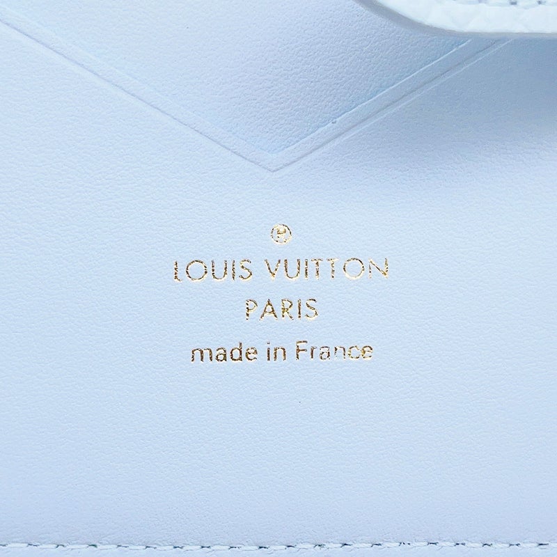 ルイヴィトン 二つ折り財布 トリヨンレザー LV ヴェルティカル ウォレット コンパクト M83572 ヴィトン 財布 折りたたみ