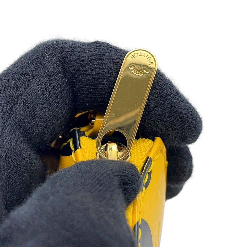 ルイヴィトン ハンドバッグ モノグラム・ヴェルニ ポシェット・アクセソワール M91426 草間彌生 ポーチ