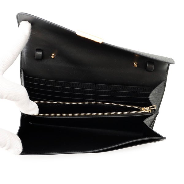 エルメス 長財布 コンスタンス トゥーゴー ロング ブラック/ゴールド金具 エプソン G刻印 HERMES 黒