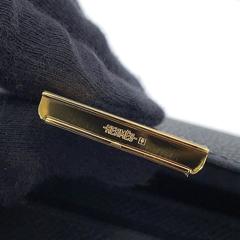 エルメス 長財布 コンスタンス トゥーゴー ロング ブラック/ゴールド金具 エプソン G刻印 HERMES 黒