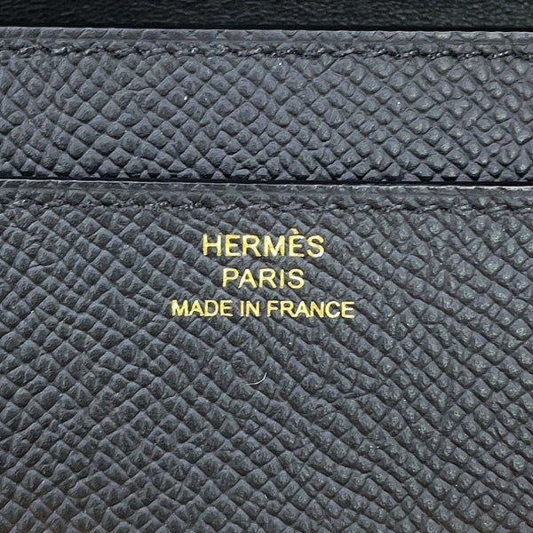 エルメス 長財布 コンスタンス トゥーゴー ロング ブラック/ゴールド金具 エプソン G刻印 HERMES 黒