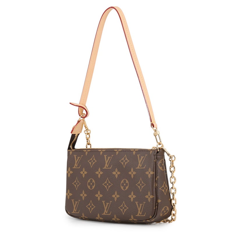 ルイヴィトン ハンドバッグ モノグラム ポシェット・アクセソワール M82766 LOUIS VUITTON 2wayチェーンショルダーバッグ
