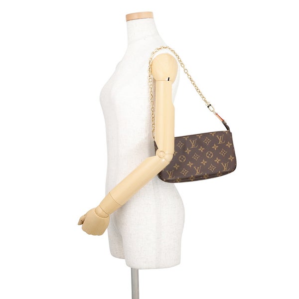 ルイヴィトン ハンドバッグ モノグラム ポシェット・アクセソワール M82766 LOUIS VUITTON 2wayチェーンショルダーバッグ