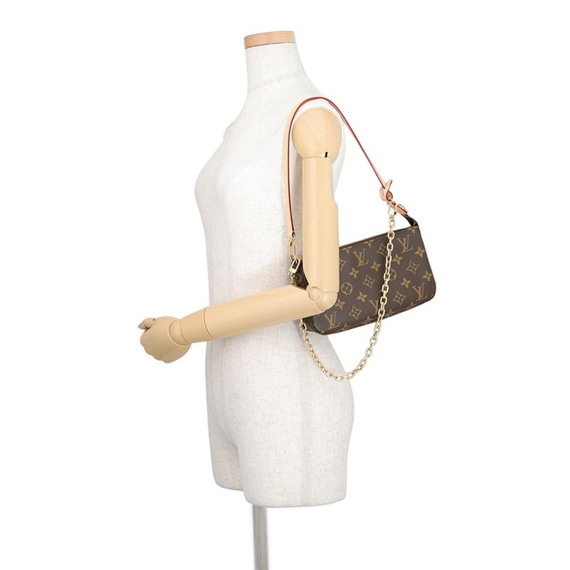 ルイヴィトン ハンドバッグ モノグラム ポシェット・アクセソワール M82766 LOUIS VUITTON 2wayチェーンショルダーバッグ