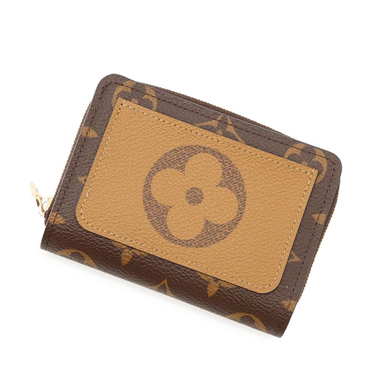 ルイヴィトン 二つ折り財布 モノグラム/モノグラム・リバース ポルトフォイユ・ルー M81461 LOUIS VUITTON