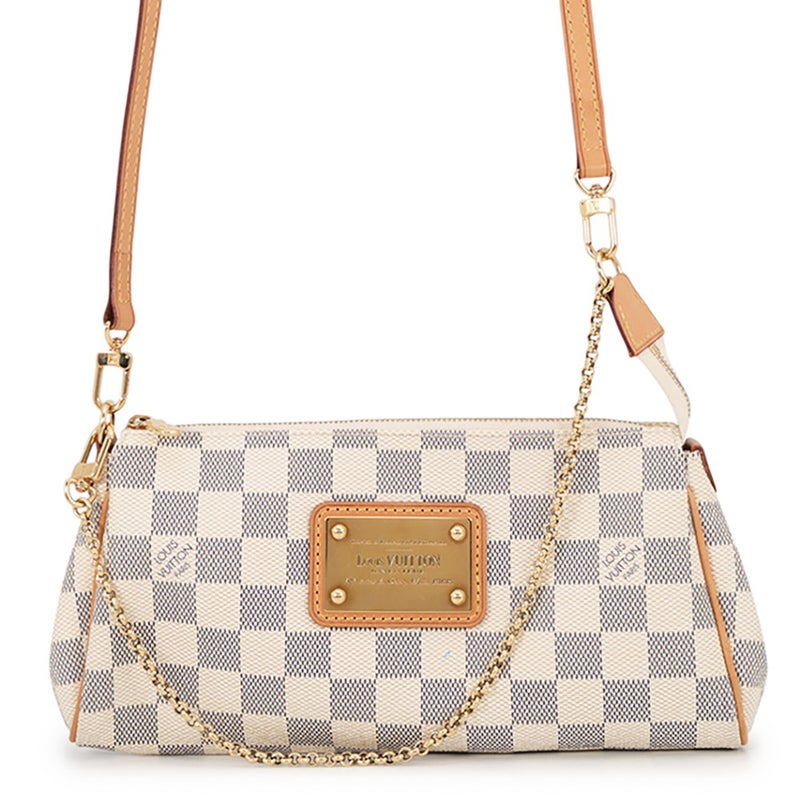 ルイヴィトン ショルダーバッグ ダミエ・アズール エヴァ N55214 LOUIS VUITTON ヴィトン バッグ クラッチバッグ