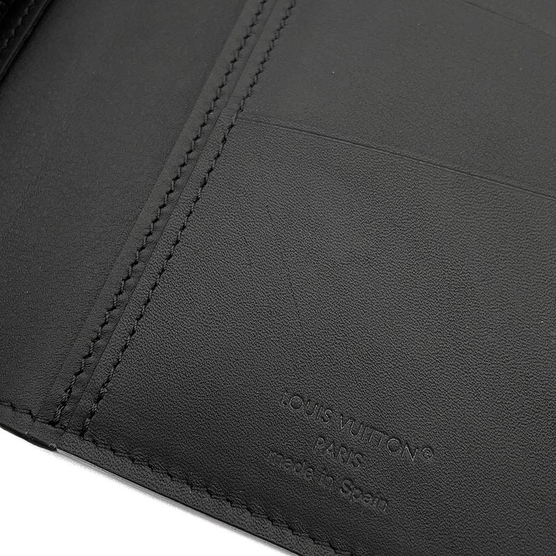 ルイヴィトン 長財布 モノグラム・シャドウ ポルトフォイユ・ブラザ M62900 LOUIS VUITTON ヴィトン 財布 メンズ 黒 ブラック