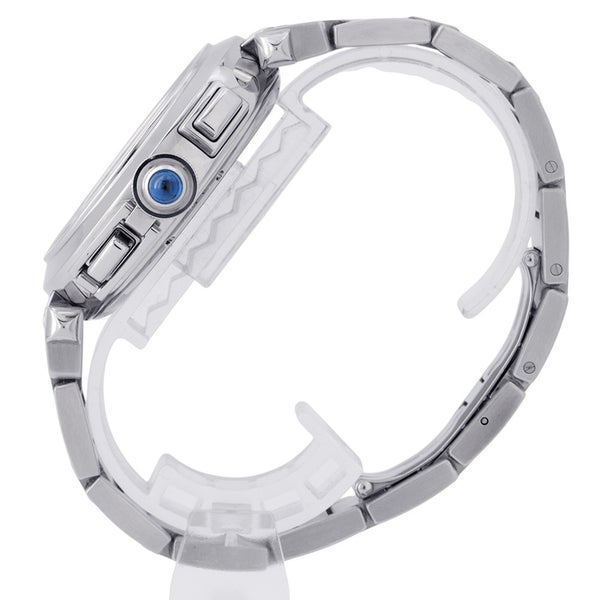 カルティエ パシャ クロノグラフ W31085M7 Cartier 腕時計 白文字盤