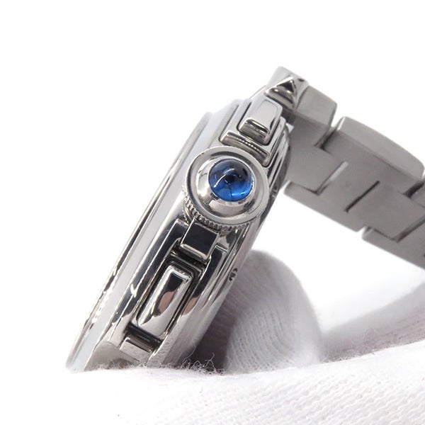 カルティエ パシャ クロノグラフ W31085M7 Cartier 腕時計 白文字盤