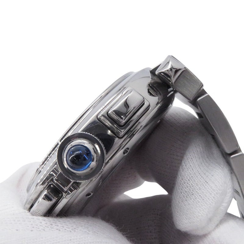カルティエ パシャ クロノグラフ W31085M7 Cartier 腕時計 白文字盤