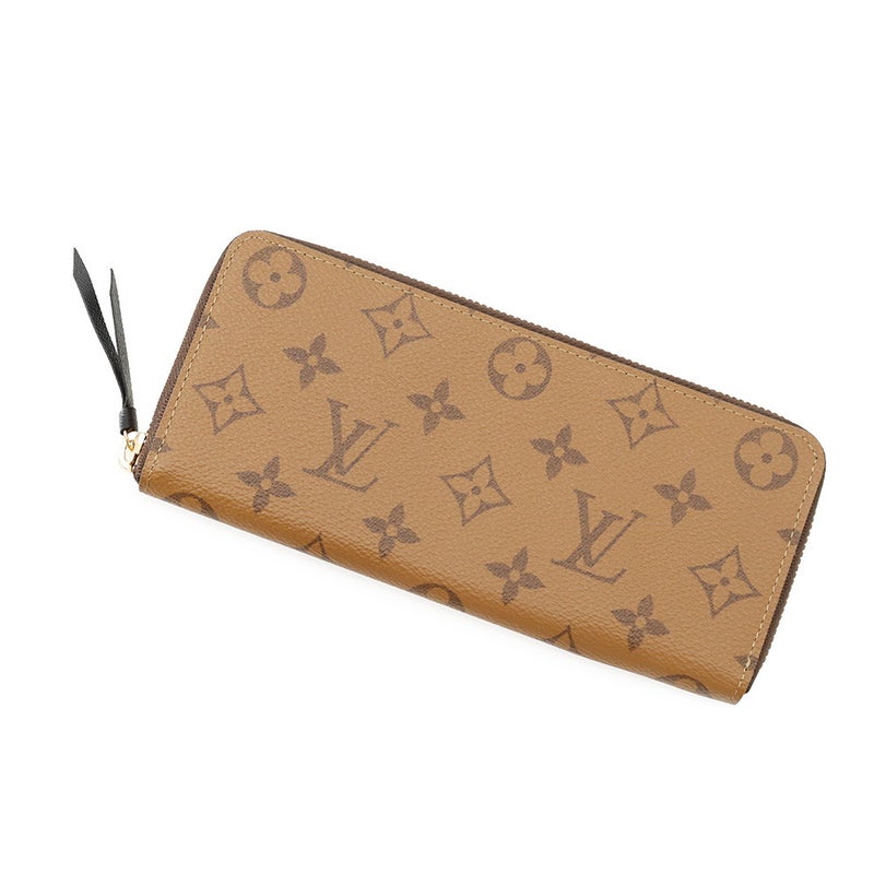 ルイヴィトン 長財布 モノグラム・リバース ポルトフォイユ・クレマンス M82336 LOUIS VUITTON 黒