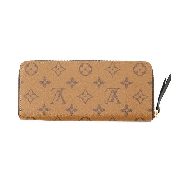 ルイヴィトン 長財布 モノグラム・リバース ポルトフォイユ・クレマンス M82336 LOUIS VUITTON 黒