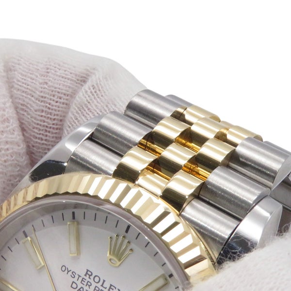 ロレックス デイトジャスト 36 SS/K18YG ランダムシリアル 126233 ROLEX 腕時計 白文字盤