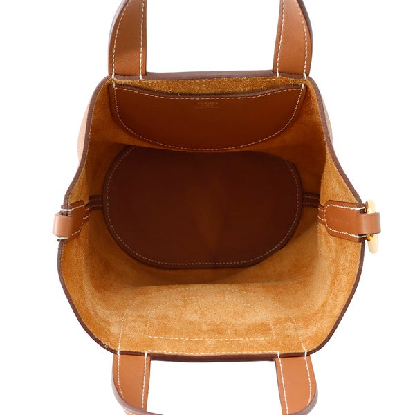 エルメス トートバッグ インザループ 18 ゴールド/ゴールド金具 トリヨンクレマンス/スイフト W刻印