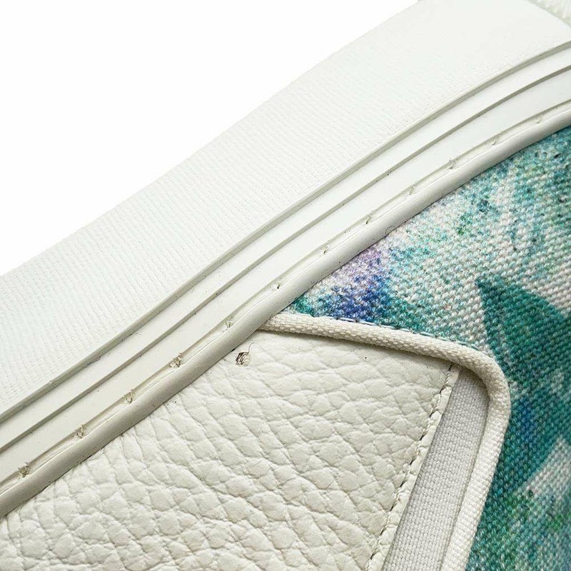 ルイヴィトン スリッポン トロカデロ ライン スニーカー モノグラム キャンバス メンズサイズ7 1/2 1A8JWH LOUIS VUITTON 靴 白