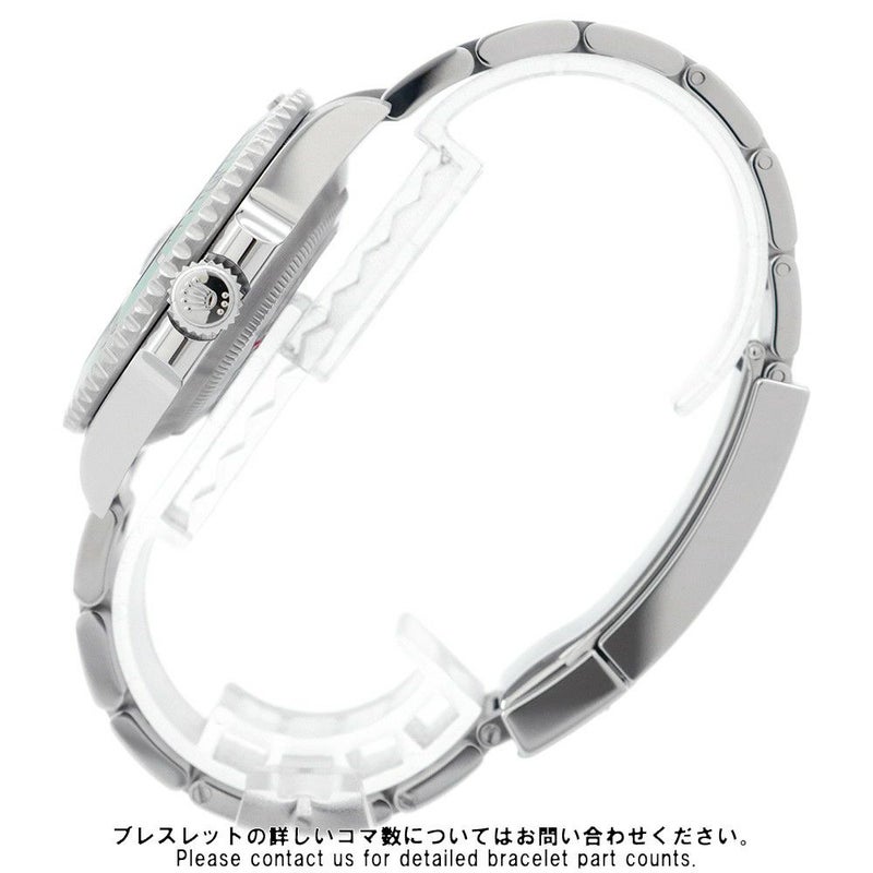 ロレックス サブマリーナ デイト ランダムシリアル ルーレット 116610LV ROLEX 腕時計 ウォッチ グリーン文字盤