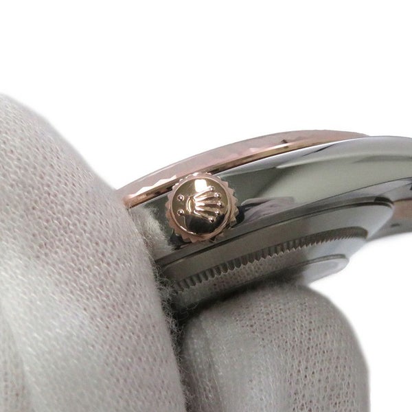 ロレックス デイトジャスト41 SS/K18PGピンクゴールド 126331G ROLEX 腕時計 サンダスト文字盤 10Pダイヤ