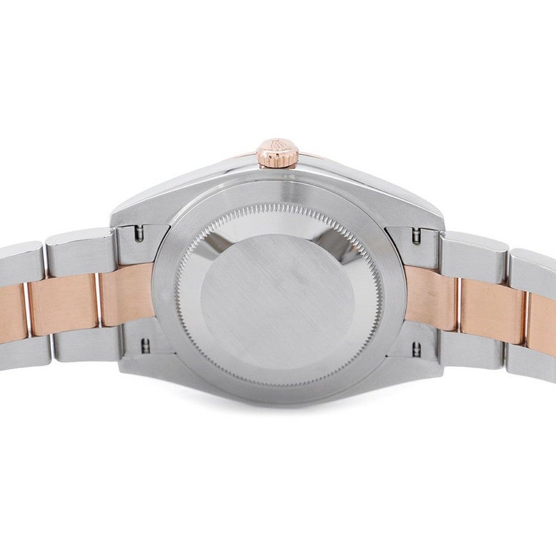 ロレックス デイトジャスト SS/K18PG 126301G ROLEX 腕時計 チョコレート文字盤 10Pダイヤ