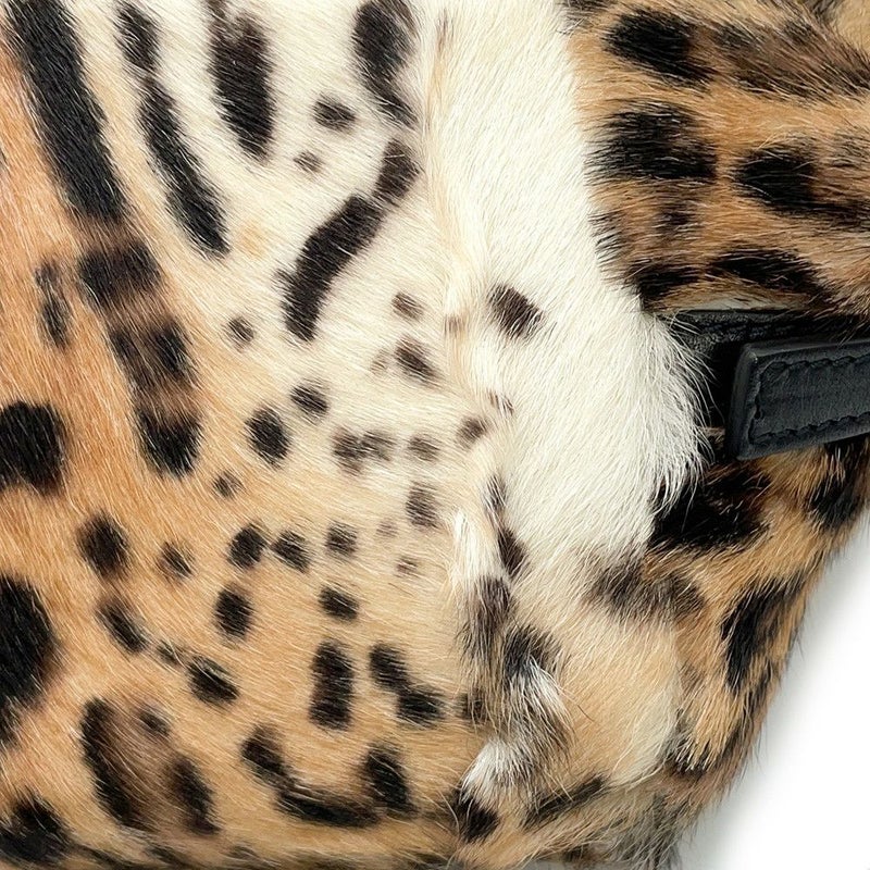 ジバンシー ショルダーバッグ レオパード柄 パンドラバッグ S ゴートスキン フェイクファー BK50CBK1UK GIVENCHY