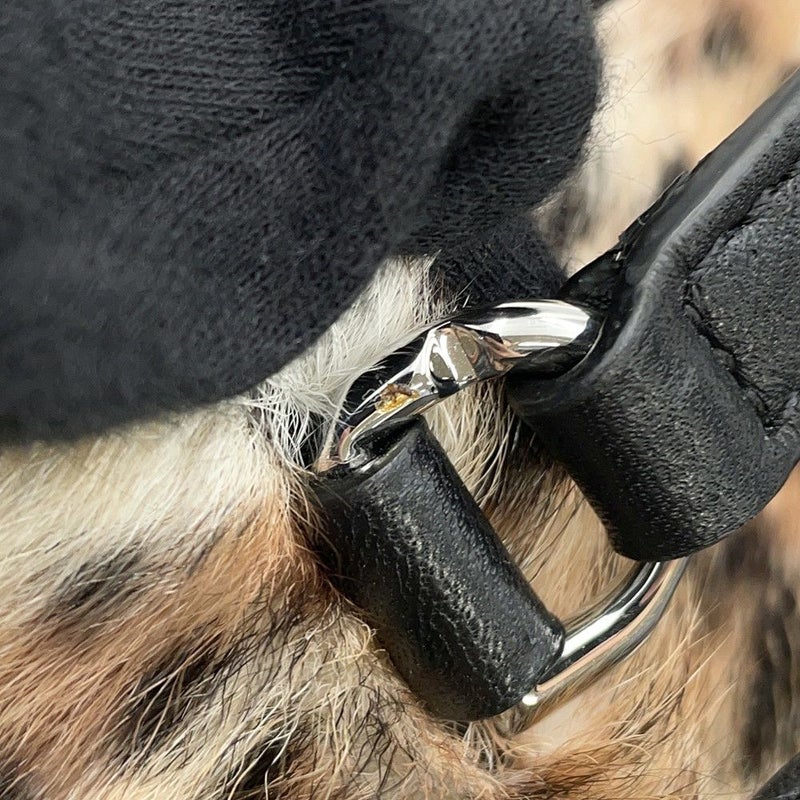 ジバンシー ショルダーバッグ レオパード柄 パンドラバッグ S ゴートスキン フェイクファー BK50CBK1UK GIVENCHY