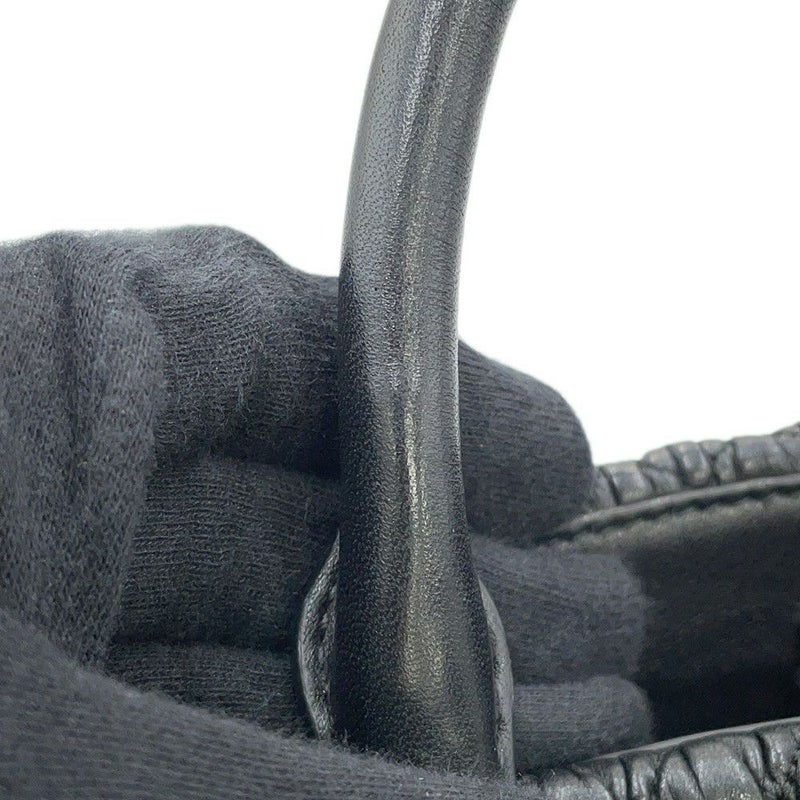 ミュウミュウ ハンドバッグ マテラッセ ナッパ クリスタル ラインストーン RN0958 Miu Miu 2way 黒