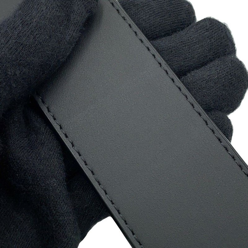 ルイヴィトン ベルト モノグラム・エクリプス LVイニシャル サイズ85 M0449 LOUIS VUITTON ブラック 黒