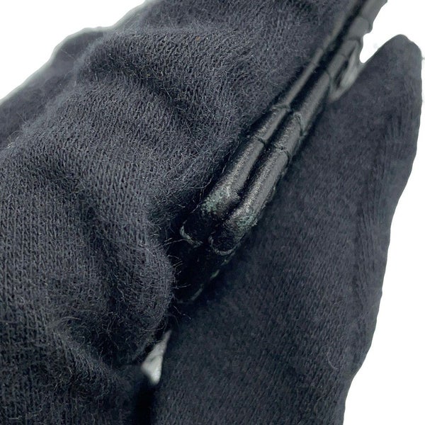 クリスチャン・ディオール カードケース カナージュ カロ フリージア スター ラムスキン S5130UNTZ Christian Dior 黒