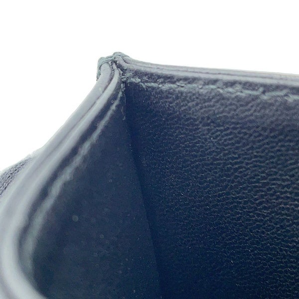 クリスチャン・ディオール カードケース カナージュ カロ フリージア スター ラムスキン S5130UNTZ Christian Dior 黒