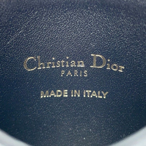 クリスチャン・ディオール カードケース カナージュ カロ フリージア スター ラムスキン S5130UNTZ Christian Dior 黒