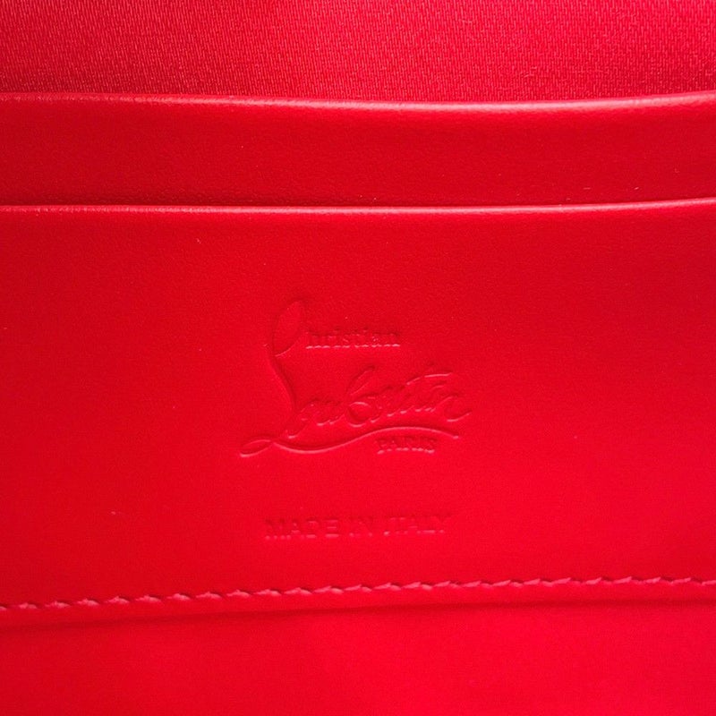 クリスチャン・ルブタン チェーンショルダーバッグ ルビラ カーフレザー 1225230 Christian Louboutin 黒