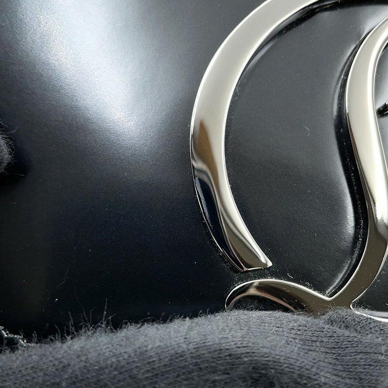 クリスチャン・ルブタン ショルダーバッグ Loubi ルビ54 パテント 1235232 Christian Louboutin 黒