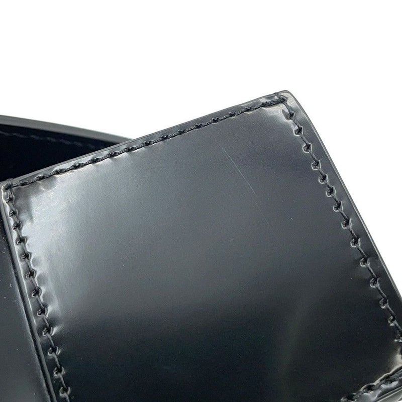 クリスチャン・ルブタン ショルダーバッグ Loubi ルビ54 パテント 1235232 Christian Louboutin 黒