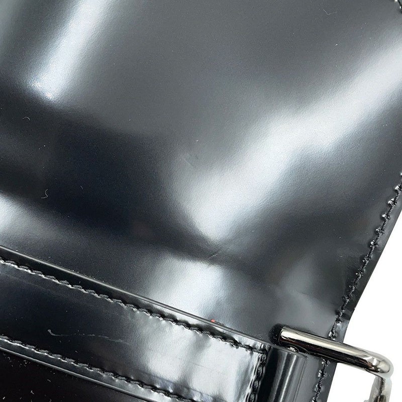 クリスチャン・ルブタン ショルダーバッグ Loubi ルビ54 パテント 1235232 Christian Louboutin 黒