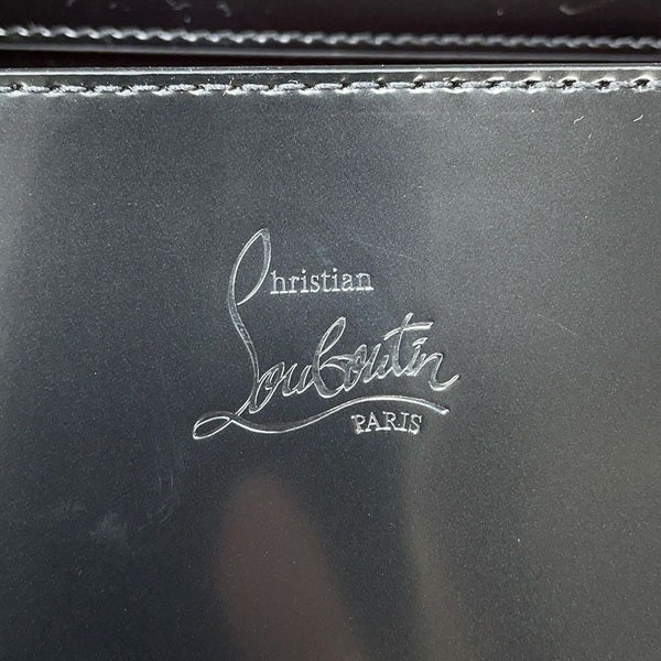 クリスチャン・ルブタン ショルダーバッグ Loubi ルビ54 パテント 1235232 Christian Louboutin 黒