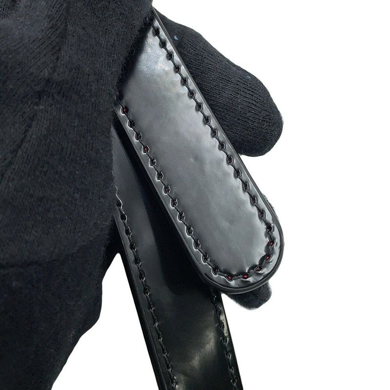 クリスチャン・ルブタン ショルダーバッグ Loubi ルビ54 パテント 1235232 Christian Louboutin 黒