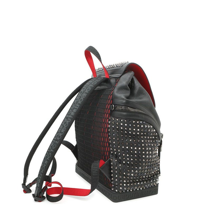 クリスチャン・ルブタン リュック エクスプローラーファンク スタッズ バックパック 1215001 Christian Louboutin 黒