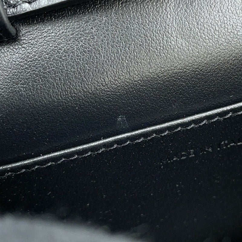 セリーヌ カードケース トリオンフ チェーン付きカードホルダー レザー 10J743DPV CELINE 黒 財布