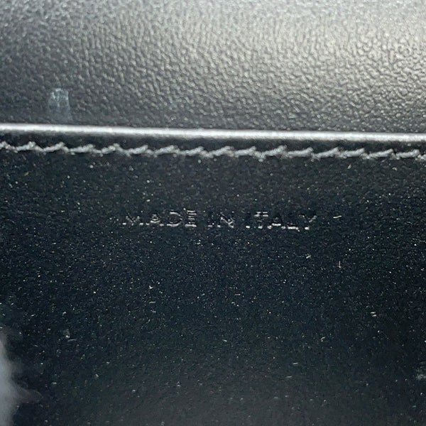 セリーヌ カードケース トリオンフ チェーン付きカードホルダー レザー 10J743DPV CELINE 黒 財布