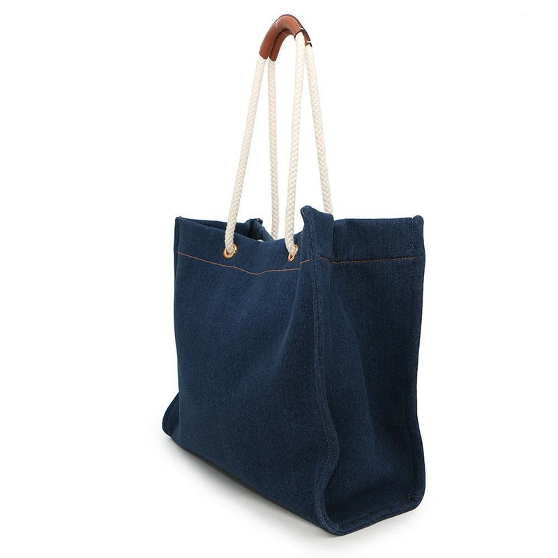 セリーヌ トートバッグ スクエア カバ デニム 196992DJD.07AT CELINE