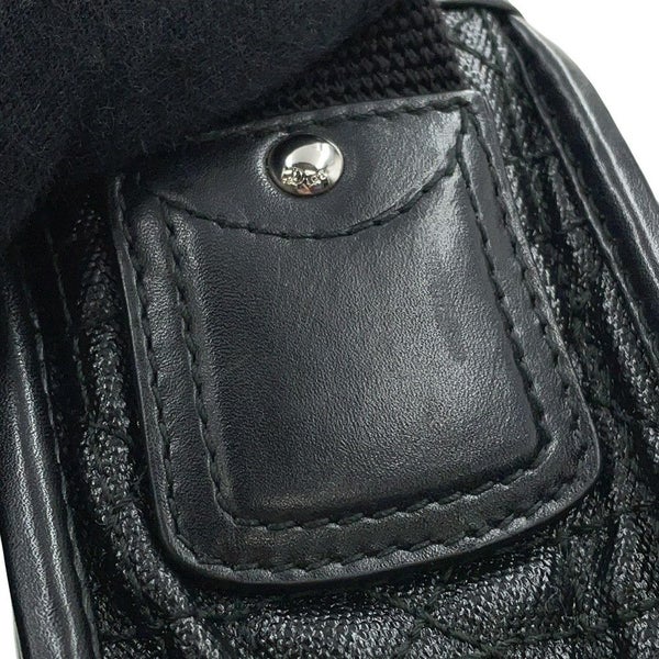 クリスチャン・ディオール ショルダーバッグ カナージュ メッセンジャー M1022PPCD Christian Dior 黒