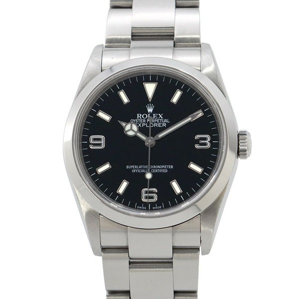 ロレックス エクスプローラー1 F番 114270 ROLEX 腕時計 黒文字盤