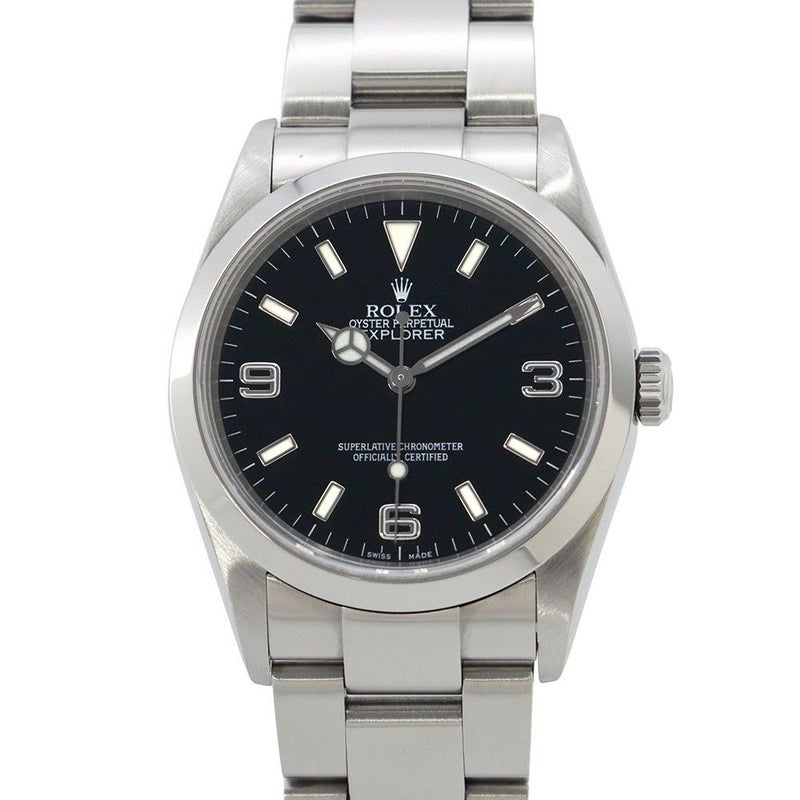 ロレックス エクスプローラー1 F番 114270 ROLEX 腕時計 黒文字盤