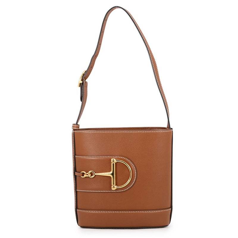 グッチ ショルダーバッグ グッチ73 ホースビット スモール バケットバッグ レザー 833665 GUCCI バッグ 2way