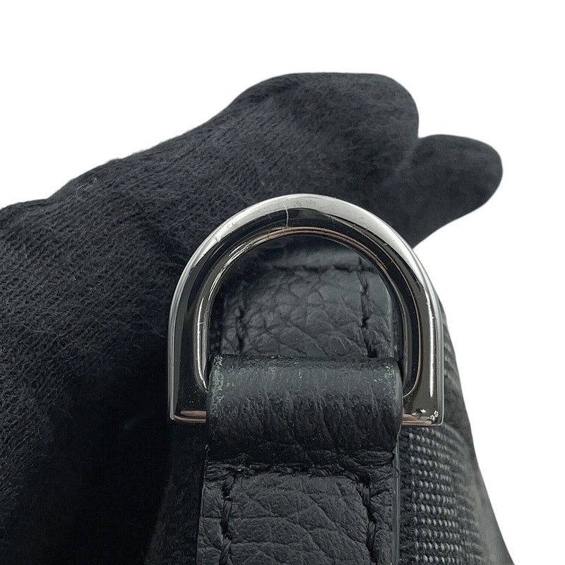 ディオール ハンドショルダーバッグ マキシ オブリーク ウィークエンダー25 キャンバス/レザー 1ESPO322YXL_H03E 黒 トロッター