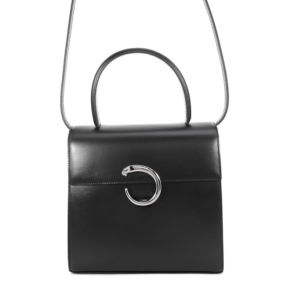 カルティエ ハンドバッグ パンテール レザー Cartier 2wayショルダー